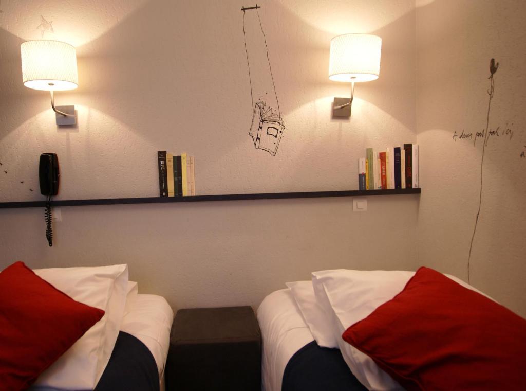 Hotel De La Placette Barcelonnette Kamer foto