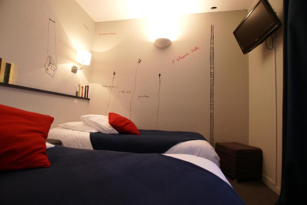 Hotel De La Placette Barcelonnette Kamer foto